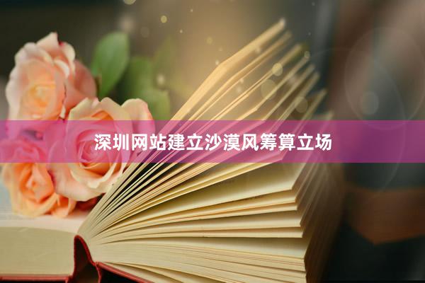 深圳网站建立沙漠风筹算立场